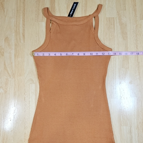 🎉BOGO🎉Rust Ribbed Mini Dress - Picture 4 of 13